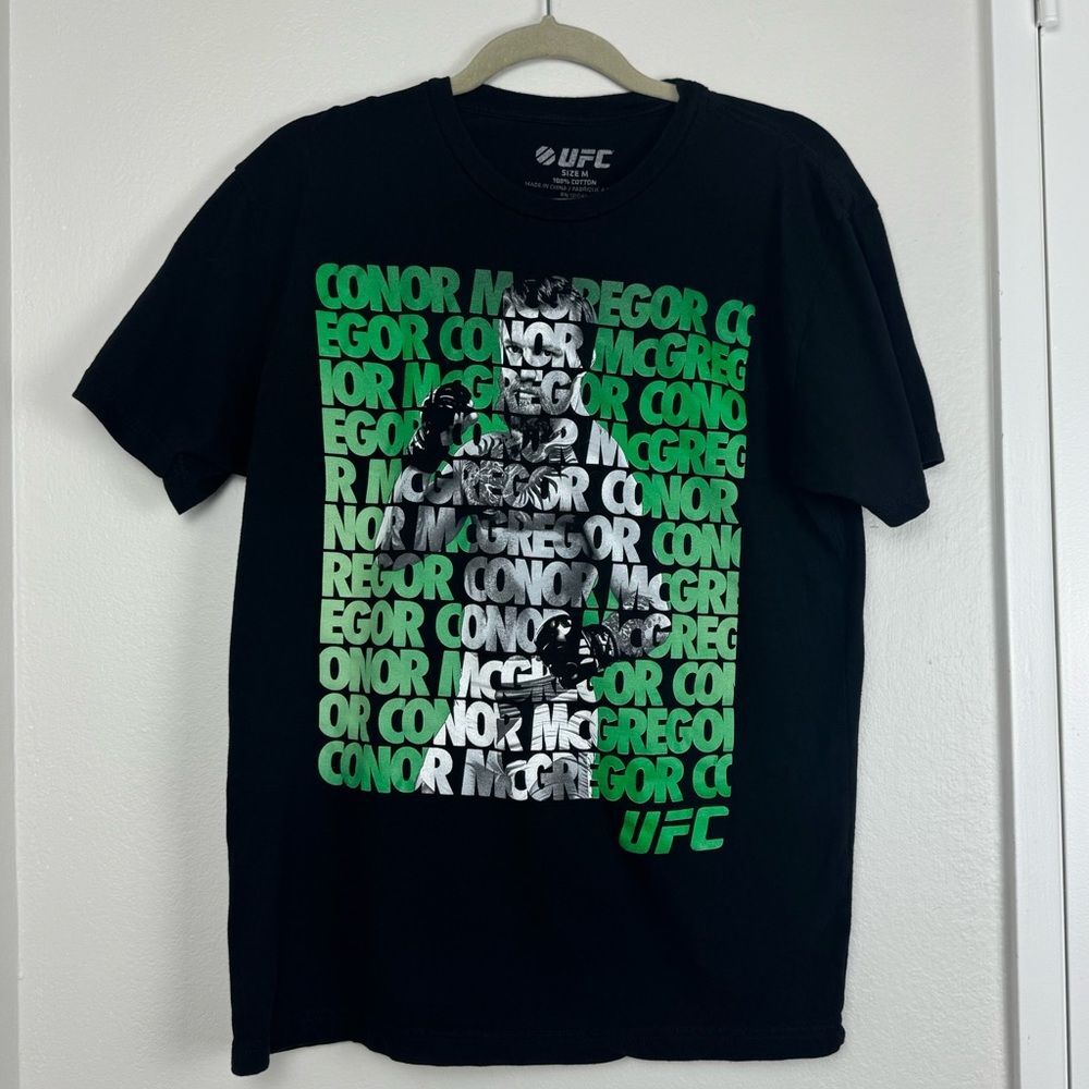 Conor McGregor UFC tshirt size M black graphic T